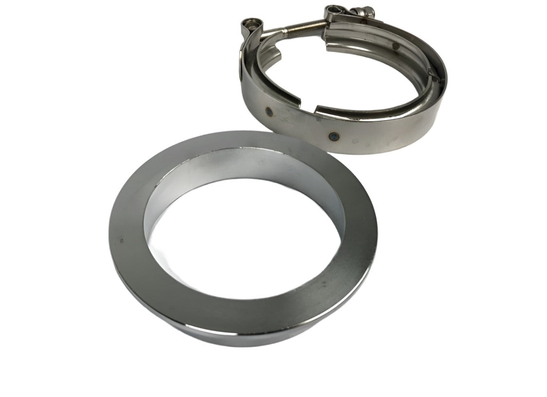 Pro-Mod Turbo Exhaust Housing Inlet Flange / Clamp Kit - SSTubes