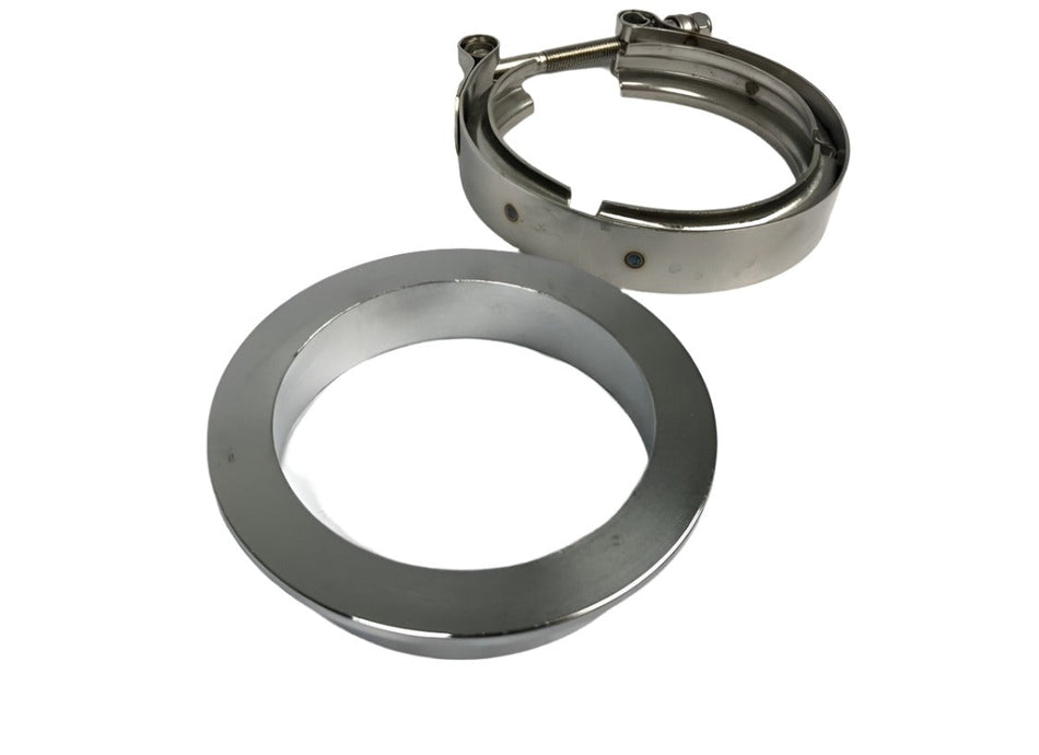 Pro-Mod Turbo Exhaust Housing Inlet Flange / Clamp Kit - SSTubes