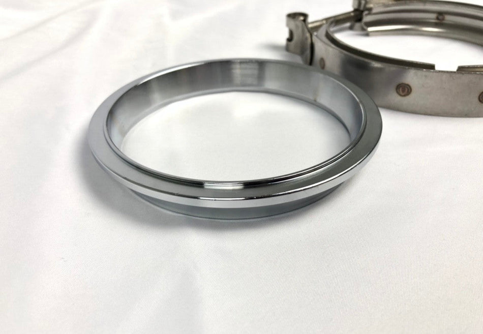Pro-Mod Turbo Exhaust Housing Outlet Flange / Clamp Kit - SSTubes