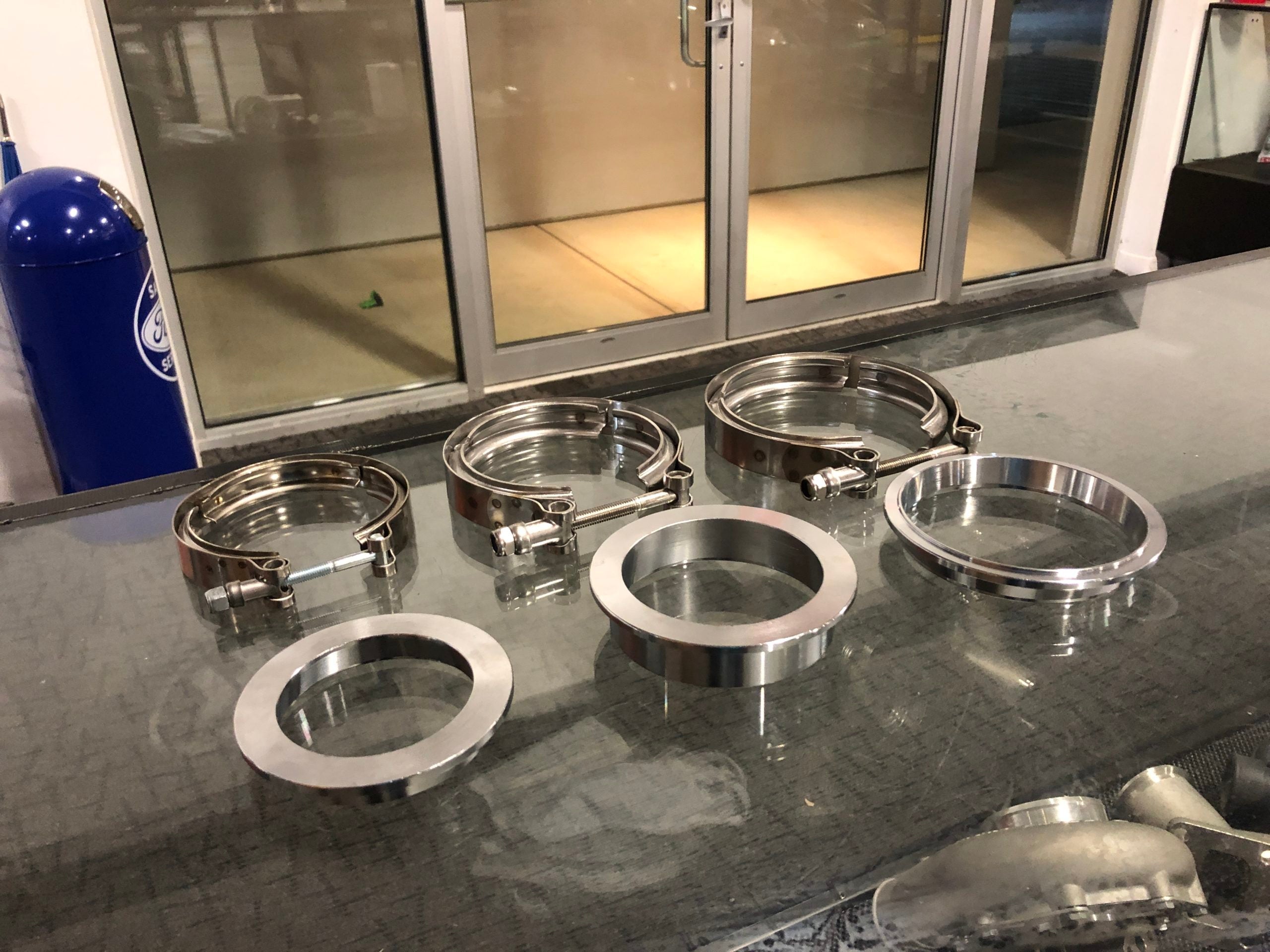 Pro-Mod Turbo Complete Flange Kit for Compressor & Exhaust Housing - SSTubes