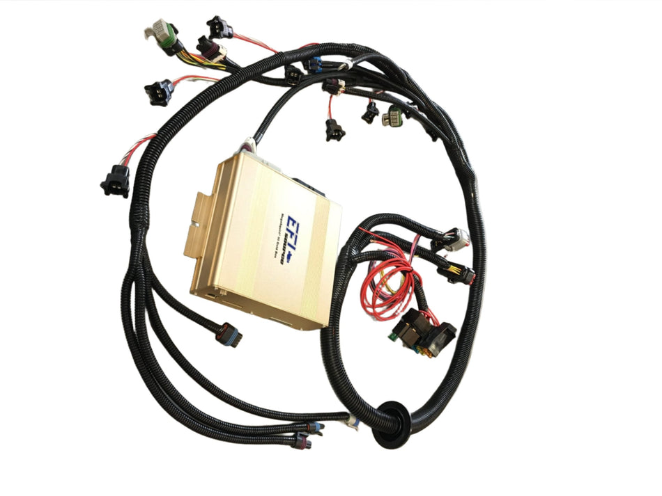 LSx Standalone ECU W/ Plug & Play Engine Wiring Harness - MS3 Gold Box - SSTubes