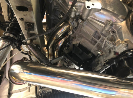 (1987-2004) Mustang Coyote Swap T4 Turbo System - HOTSIDE ONLY - SSTubes