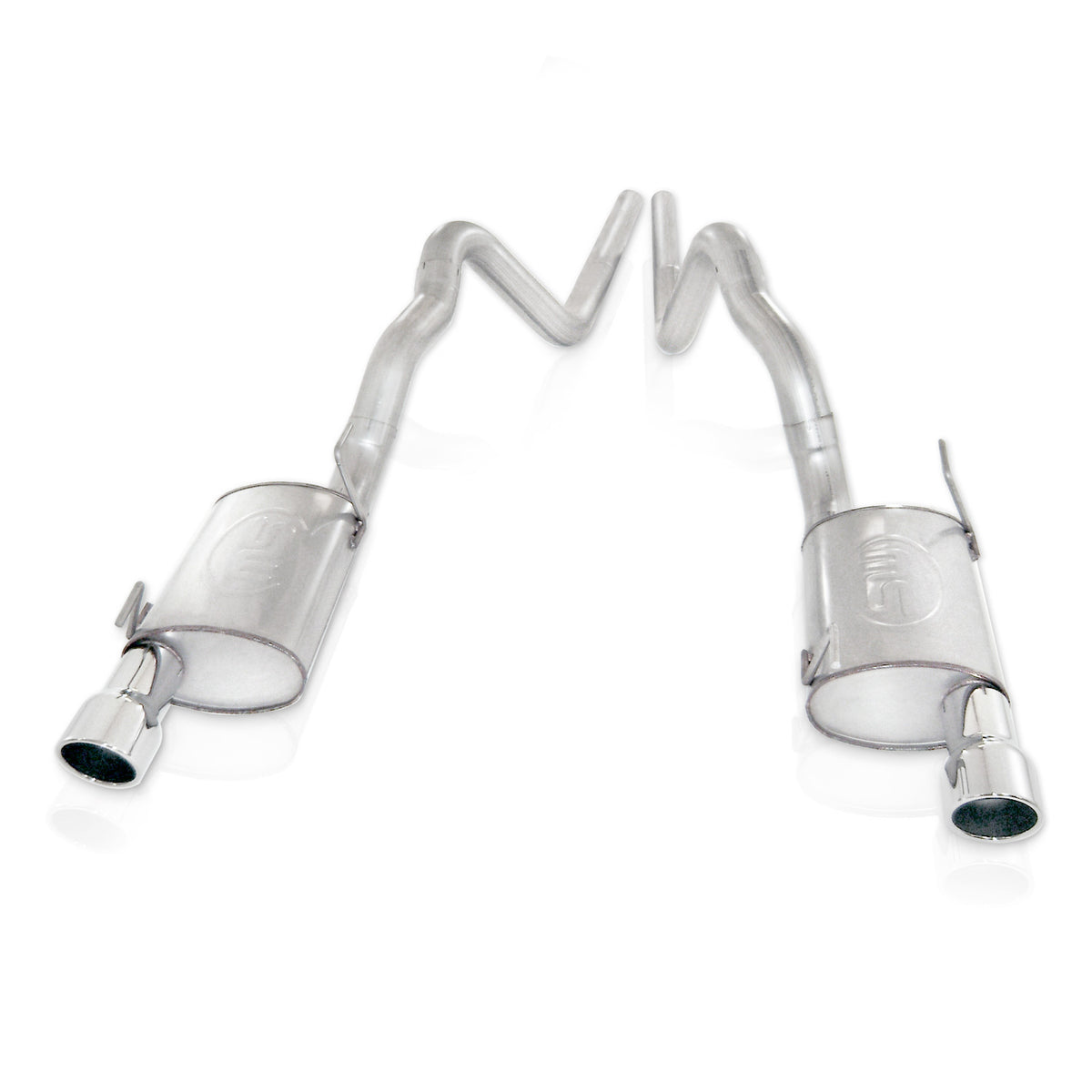 Stainless Works Catback Dual Chambered Mufflers Factory Connect - SSTubes