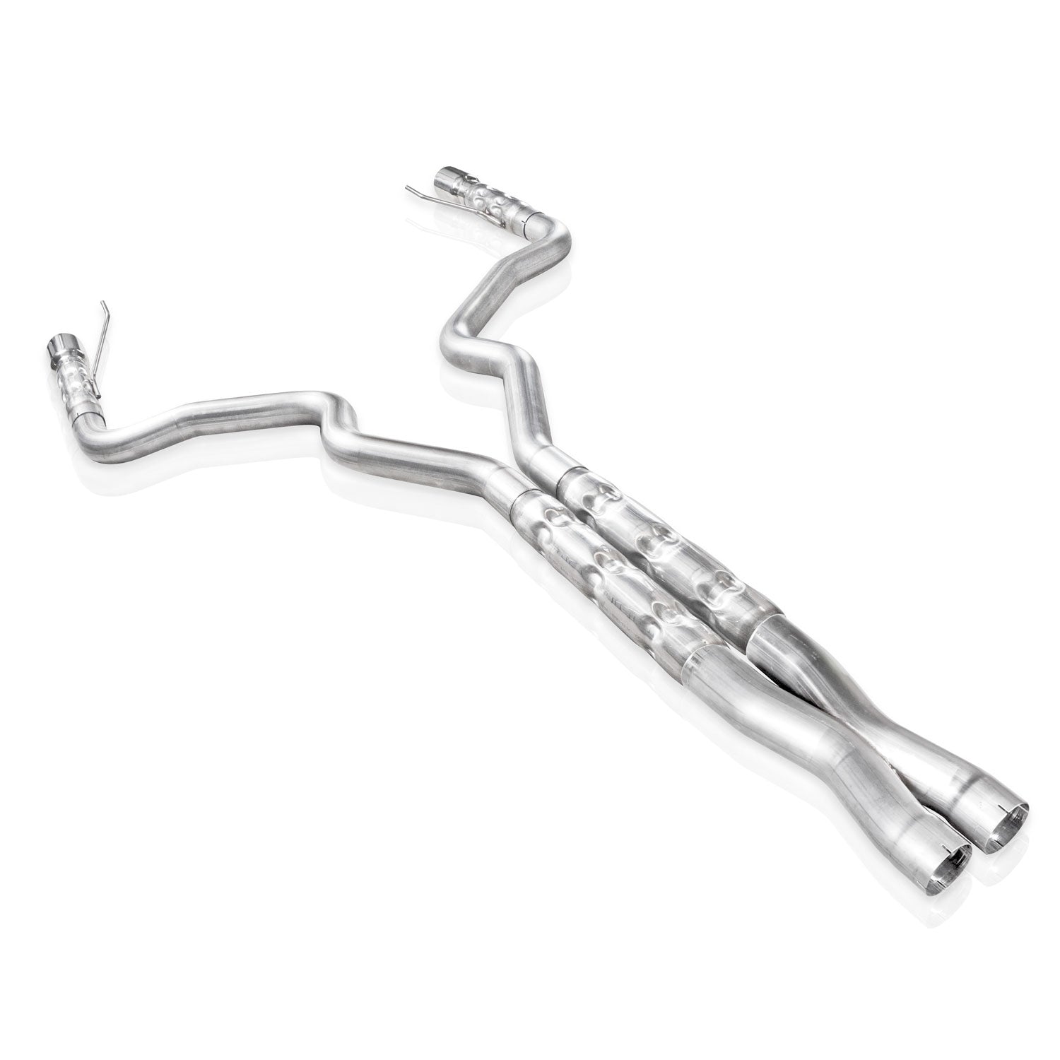 Stainless Works Catback Dual Retro 2-1/2" Core Rounds H-Pipe Performance Connect - SSTubes