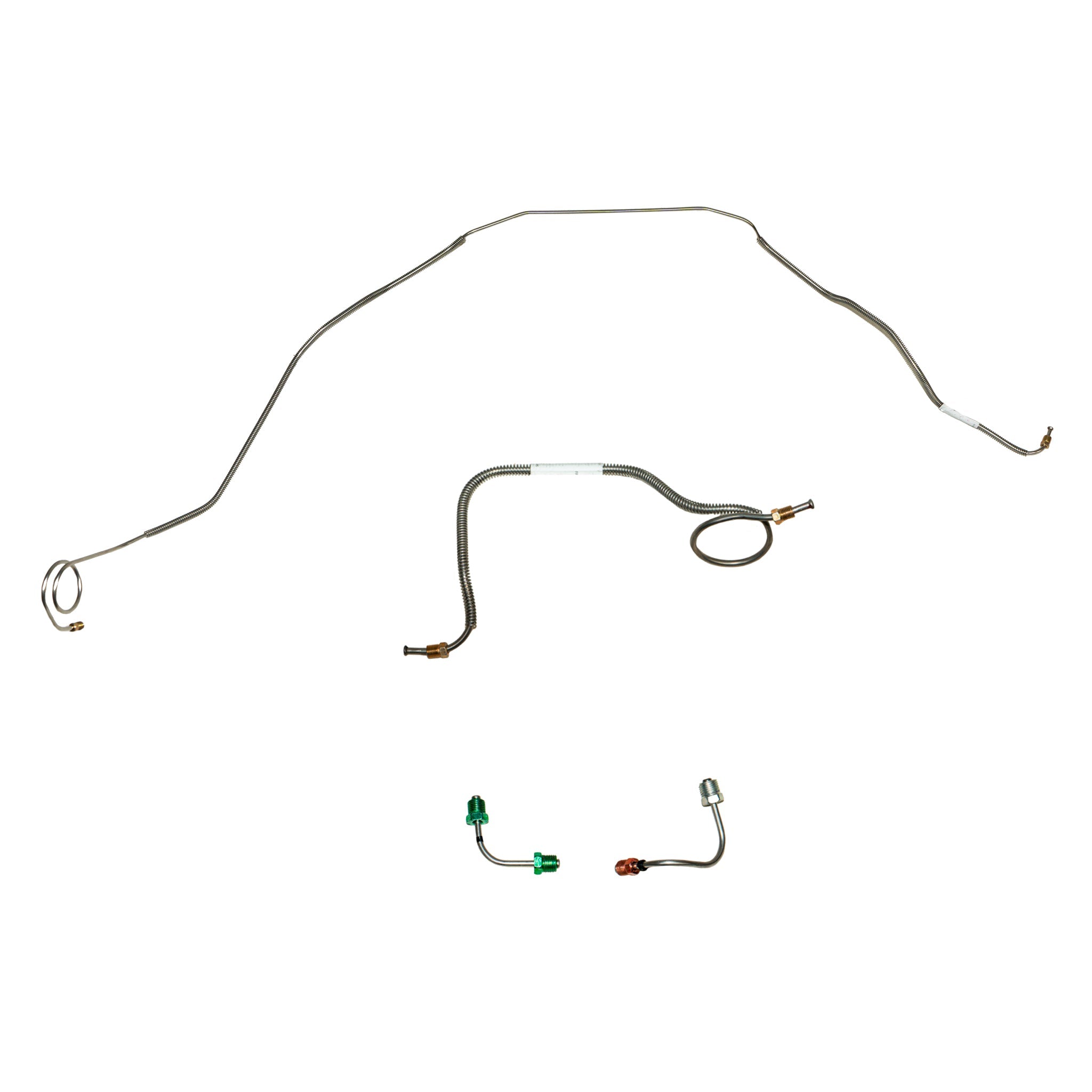 MPF001SS- 67-69 Chevy Camaro, Pontiac Firebird, Conversion Front 4pc Set; Stainless - SSTubes