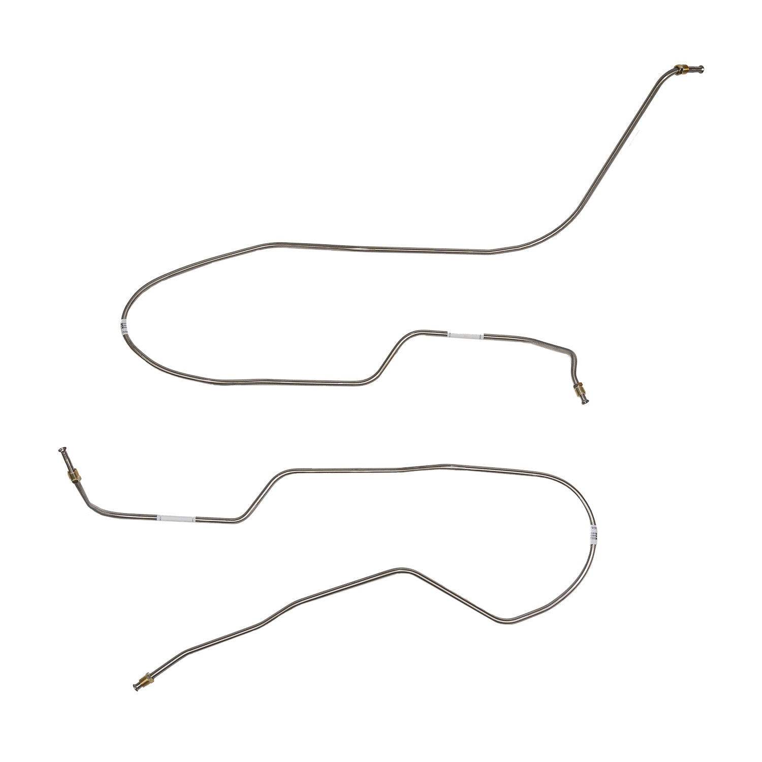 MTC7003SS- 70-72 Chevy Monte Carlo w/ Turbo-Hydramatic 350; 2pc Transmission Cooler Line Set; Stainless - SSTubes