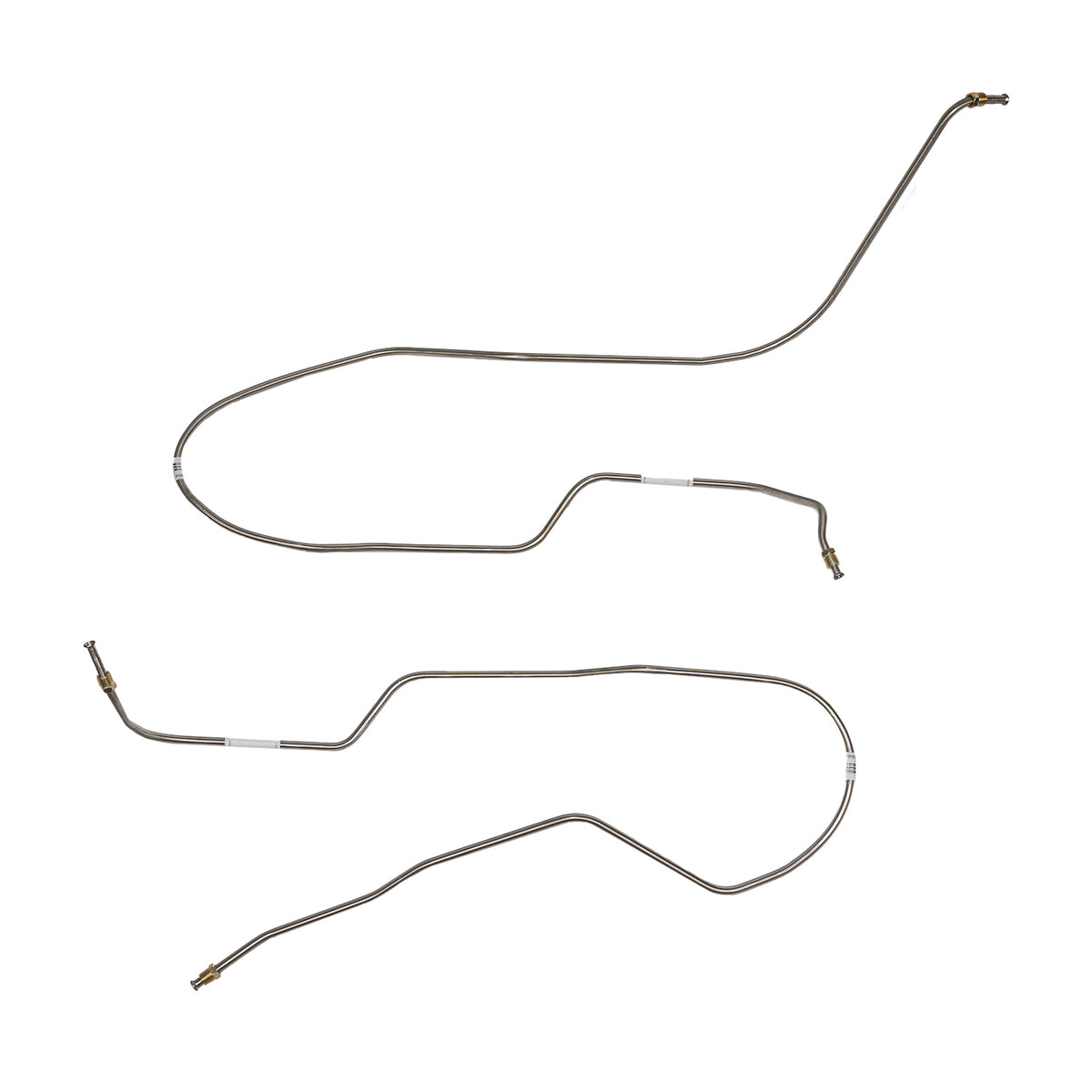 MTC7003OM- 70-72 Chevy Monte Carlo w/ Turbo-Hydramatic 350; 2pc Transmission Cooler Line Set; Steel - SSTubes