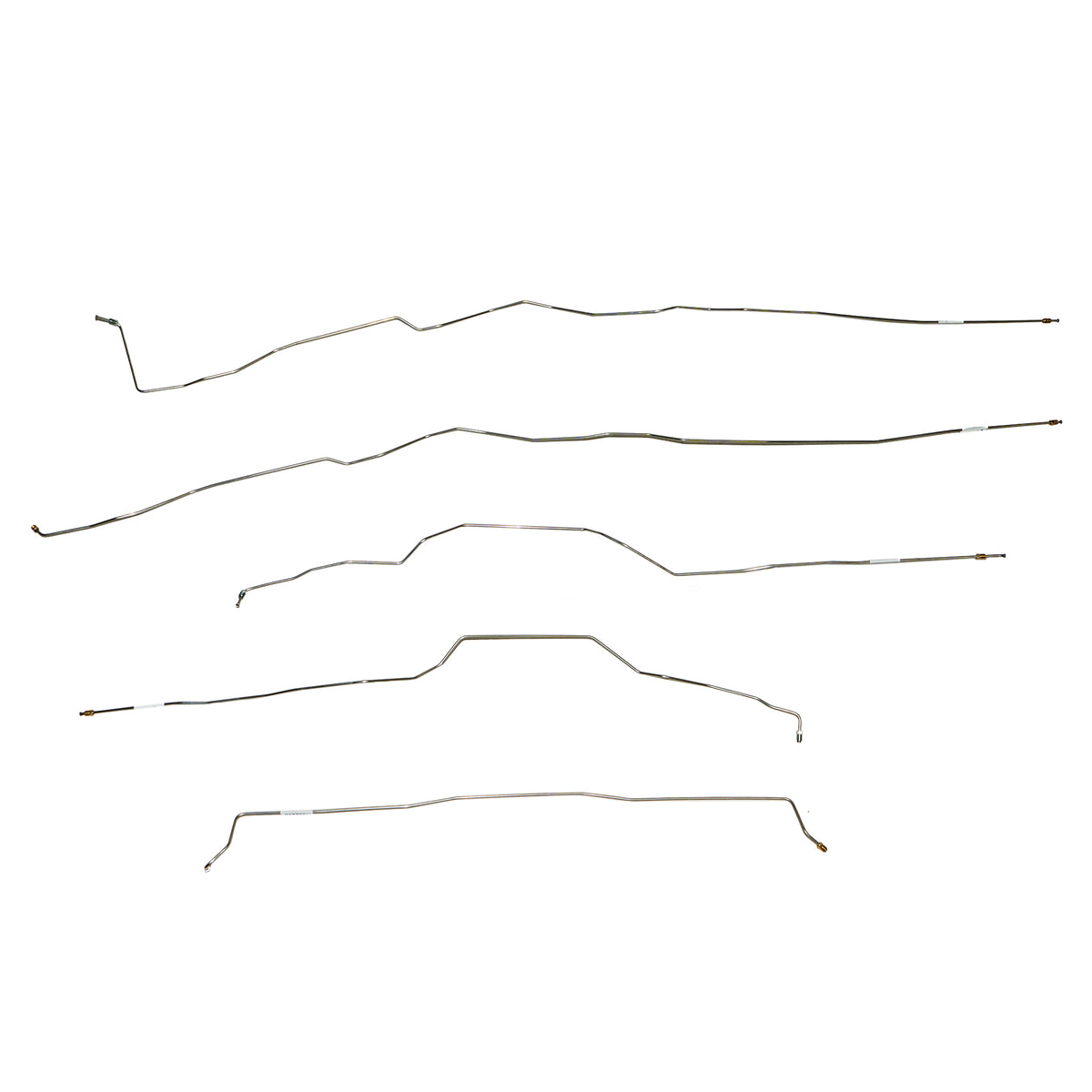 2005-21 Nissan Frontier, 2009-12 Suzuki Equator, King Cab, Intermediate Brake Lines; Stainless - SSTubes