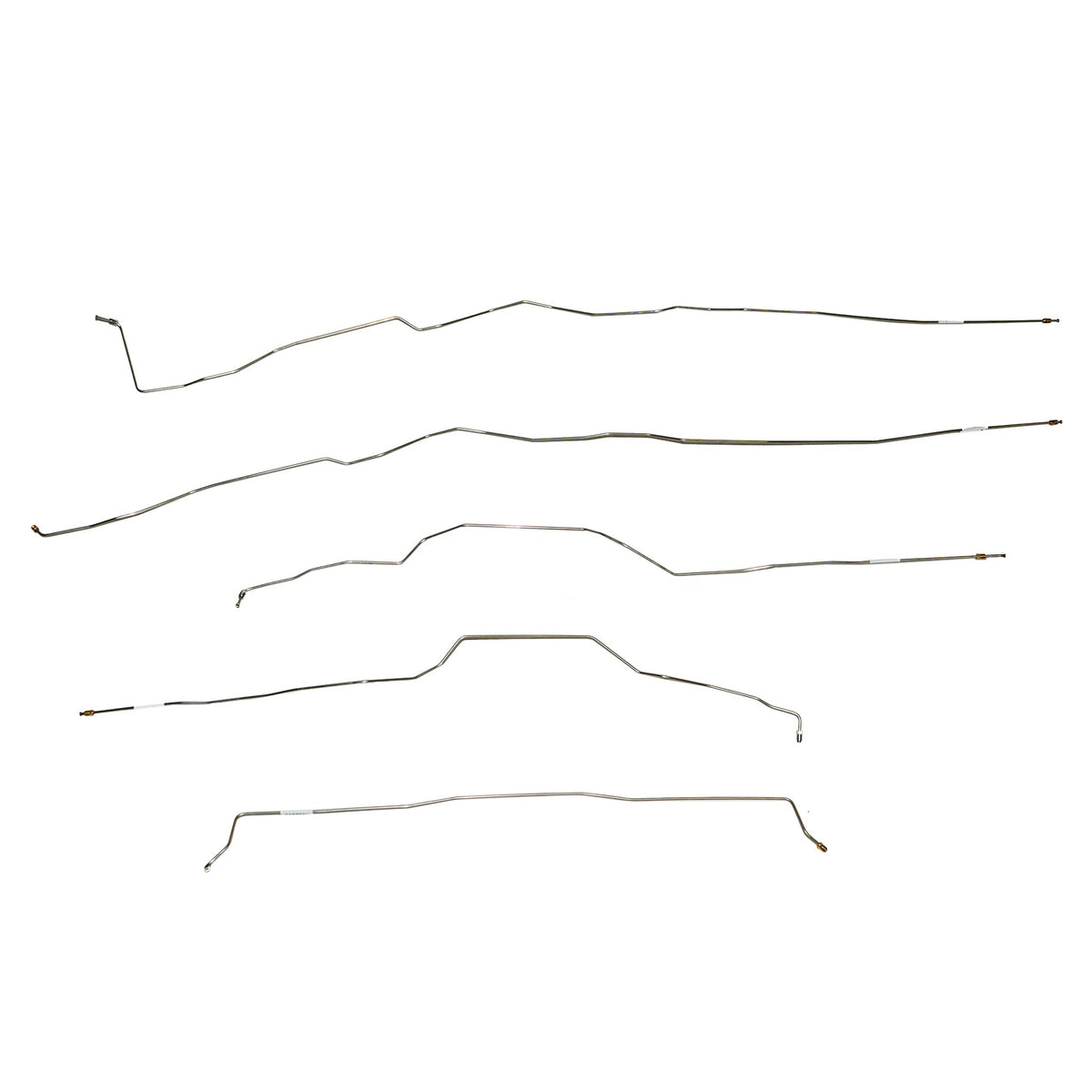 2005-21 Nissan Frontier, 2009-12 Suzuki Equator, King Cab, Intermediate Brake Lines; Stainless - SSTubes