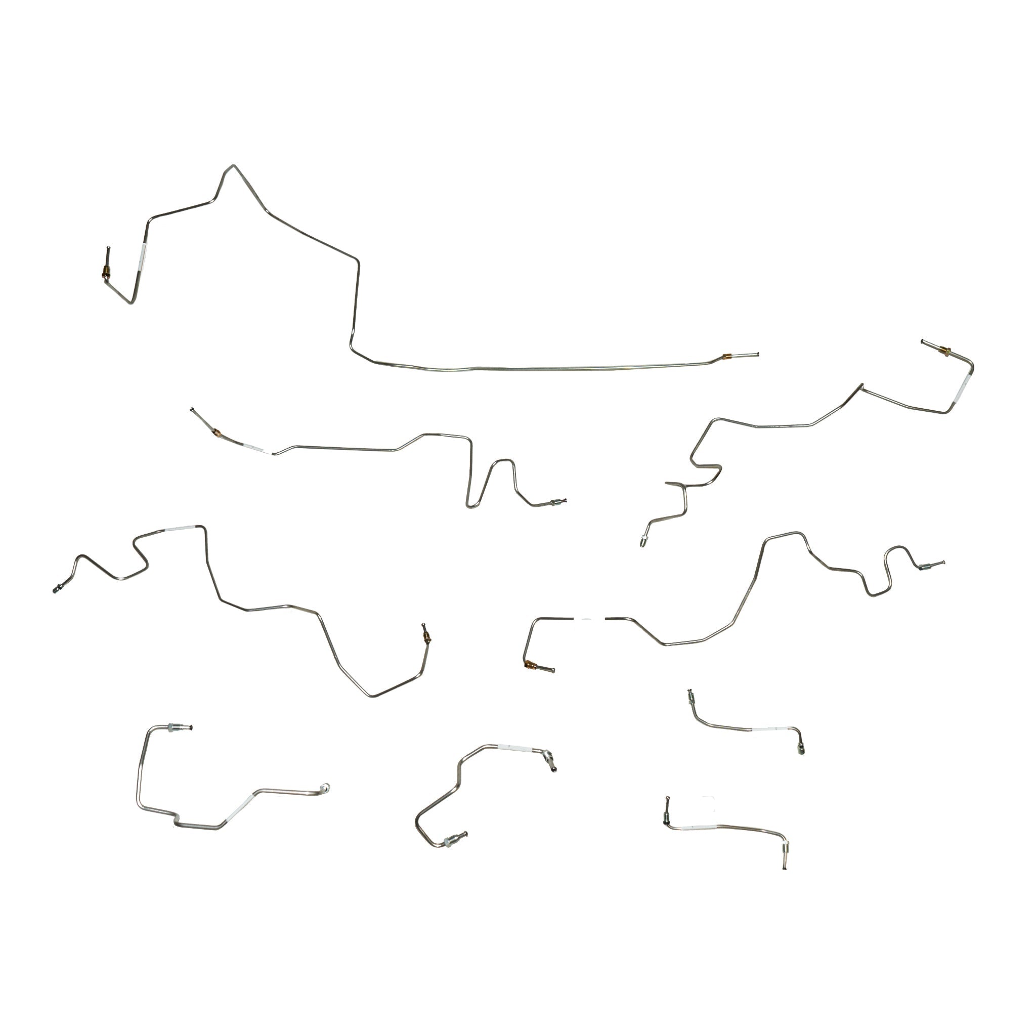 2005-21 Nissan Frontier, 2009-12 Suzuki Equator, Front Brake Kit; Stainless - SSTubes