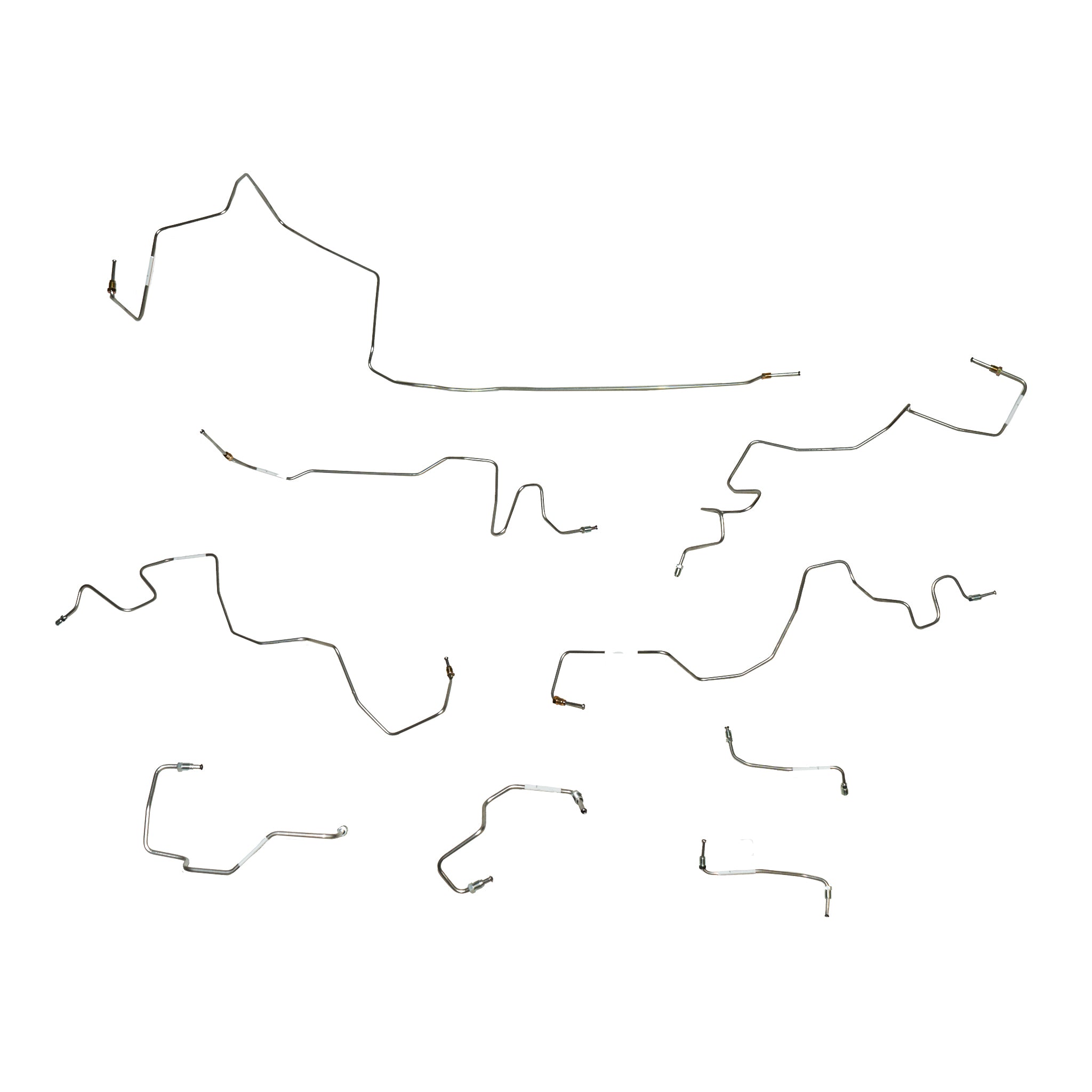 2005-21 Nissan Frontier, 2009-12 Suzuki Equator, Front Brake Kit; Stainless - SSTubes