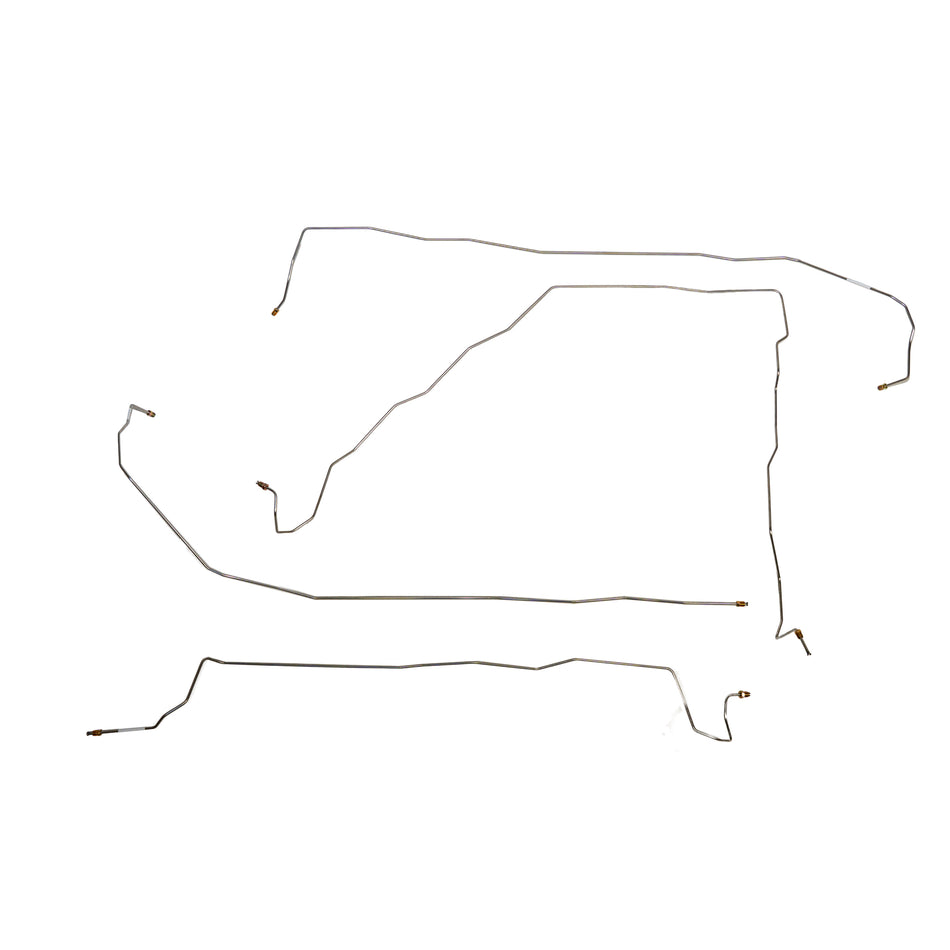 2001-05 Toyota Rav4, 2.0L, 2WD, Intermediate Lines; Stainless - SSTubes