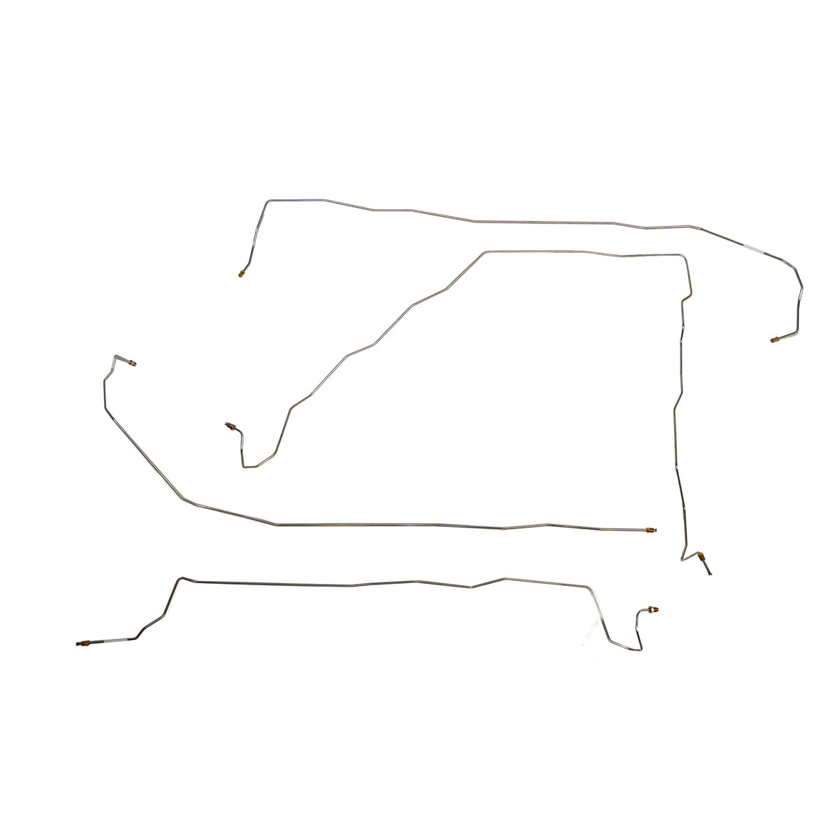 2001-05 Toyota Rav4, 2.0L, 2WD, Intermediate Lines; Steel - SSTubes