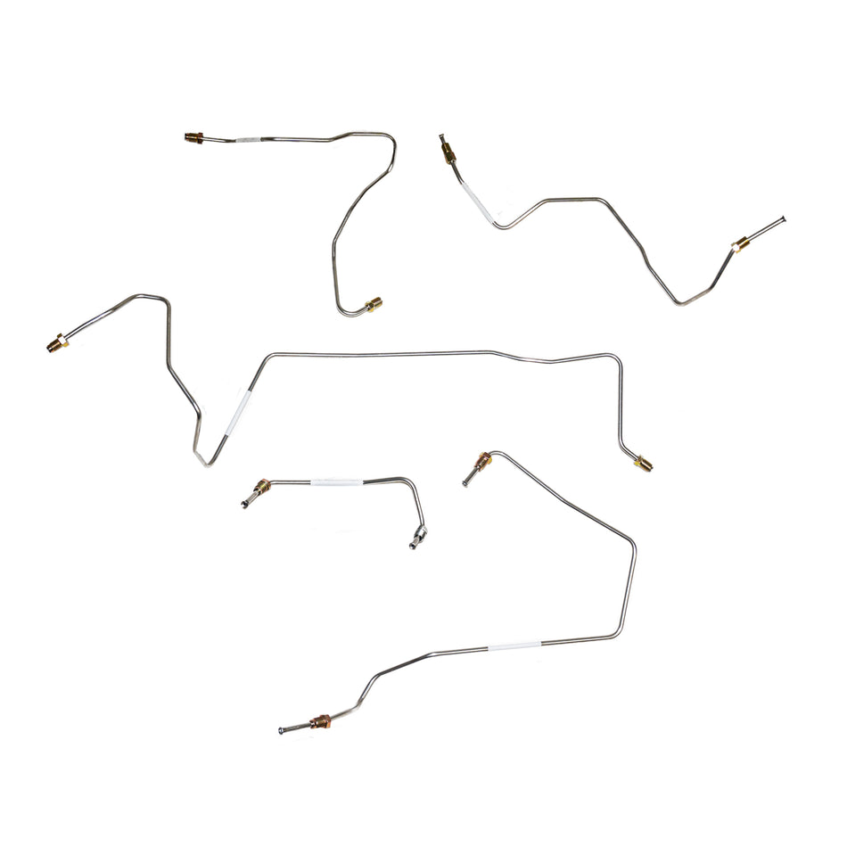 2001-05 Toyota Rav4, 2.0L, 2WD, Front Brake Kit; Stainless - SSTubes