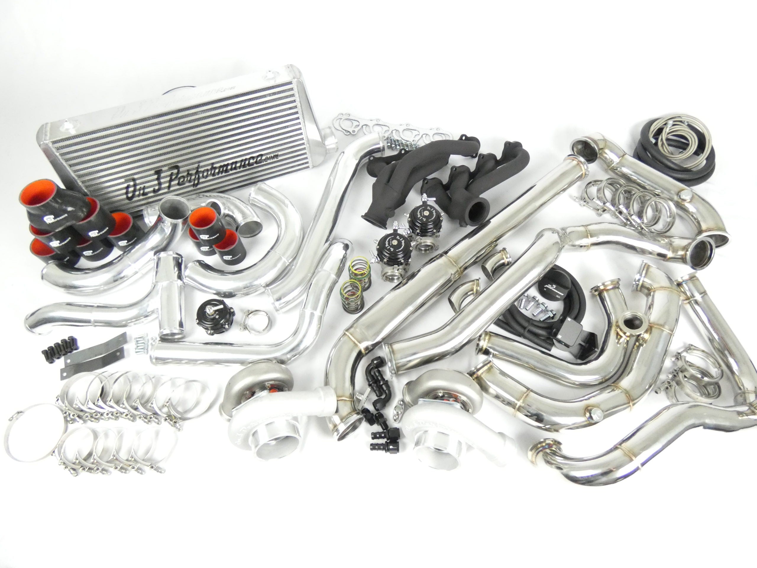 (1996-04) Mustang Cobra 2v & 4v 4.6 GEN. 2 Top Mount Twin Turbo System - SSTubes