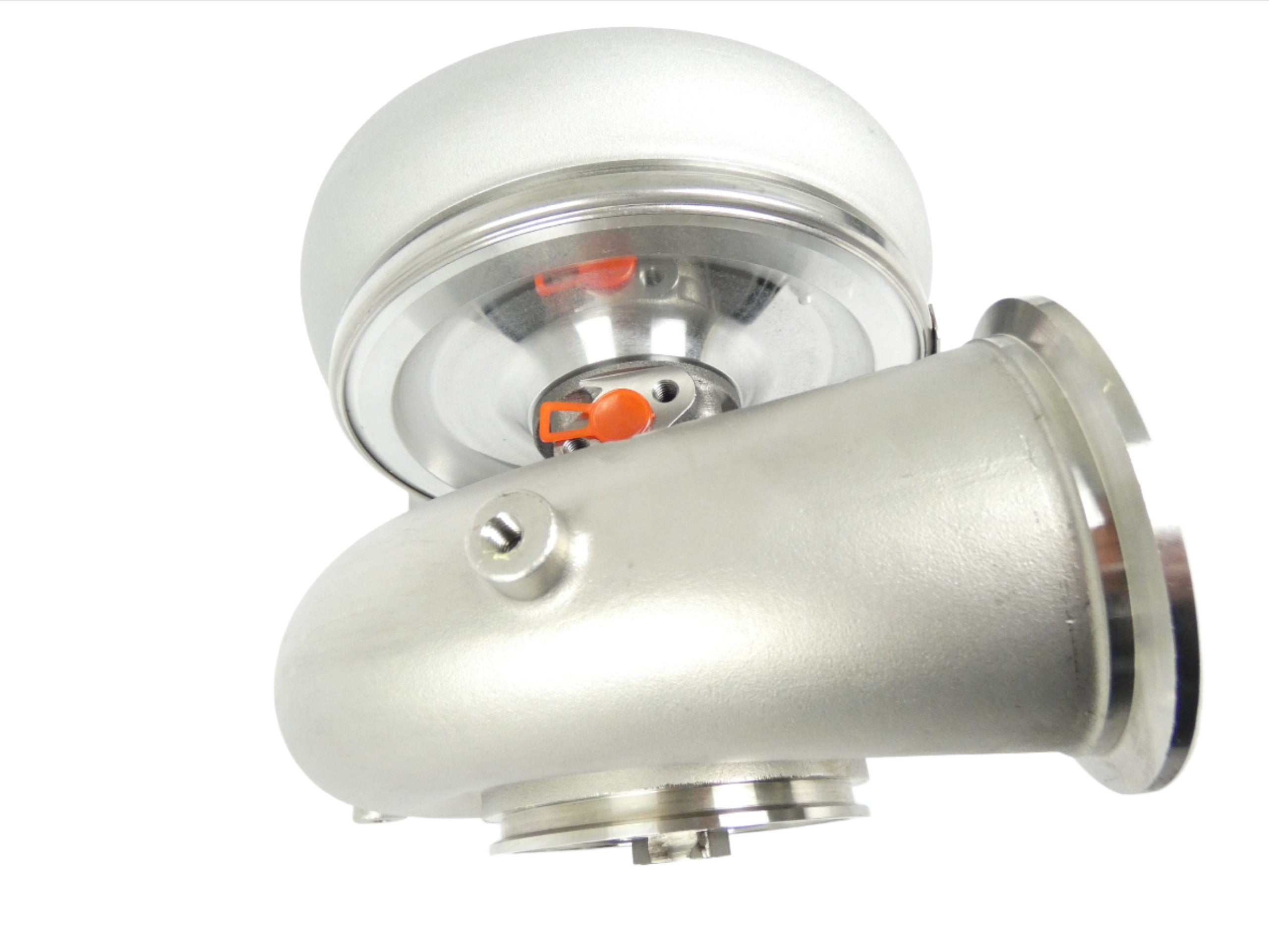 94mm CNC Billet Wheel Turbocharger T6 Stainless V-Band Exhaust Housing - SSTubes