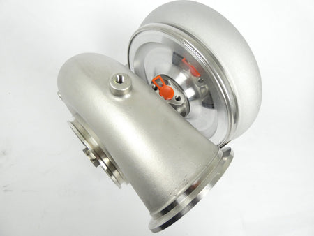 94mm Cast Aluminum Wheel Turbocharger T6 Stainless V-Band Exhaust Housing - SSTubes
