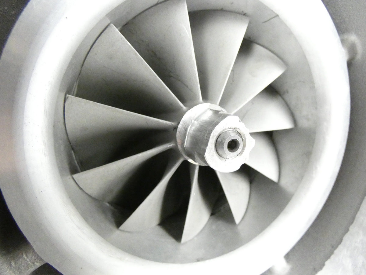 94mm Cast Aluminum Wheel Turbocharger T6 Stainless V-Band Exhaust Housing - SSTubes