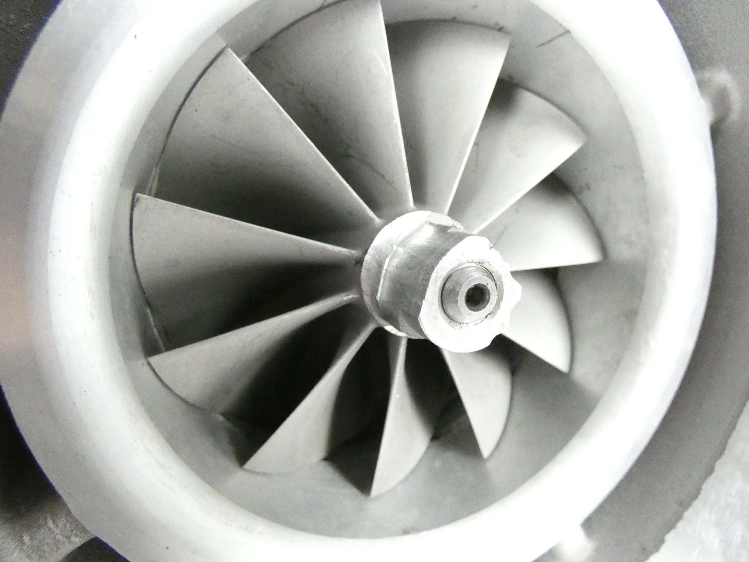 94mm Cast Aluminum Wheel Turbocharger T6 Stainless V-Band Exhaust Housing - SSTubes