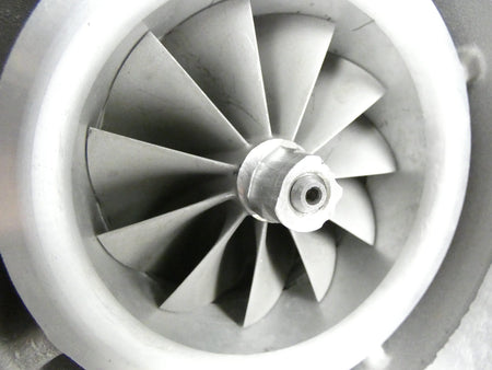 94mm Cast Aluminum Wheel Turbocharger T6 Stainless V-Band Exhaust Housing - SSTubes