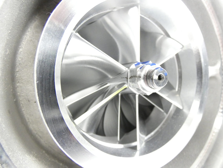 80mm CNC Billet Wheel Turbocharger T6 Pro-Mod V-band Exhaust Housing - SSTubes