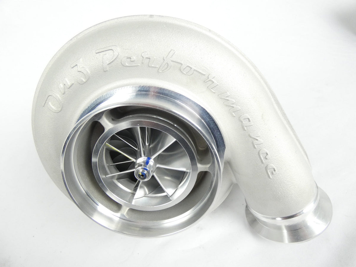 86mm CNC Billet Wheel Turbocharger T6 Pro-Mod V-band Exhaust Housing - SSTubes