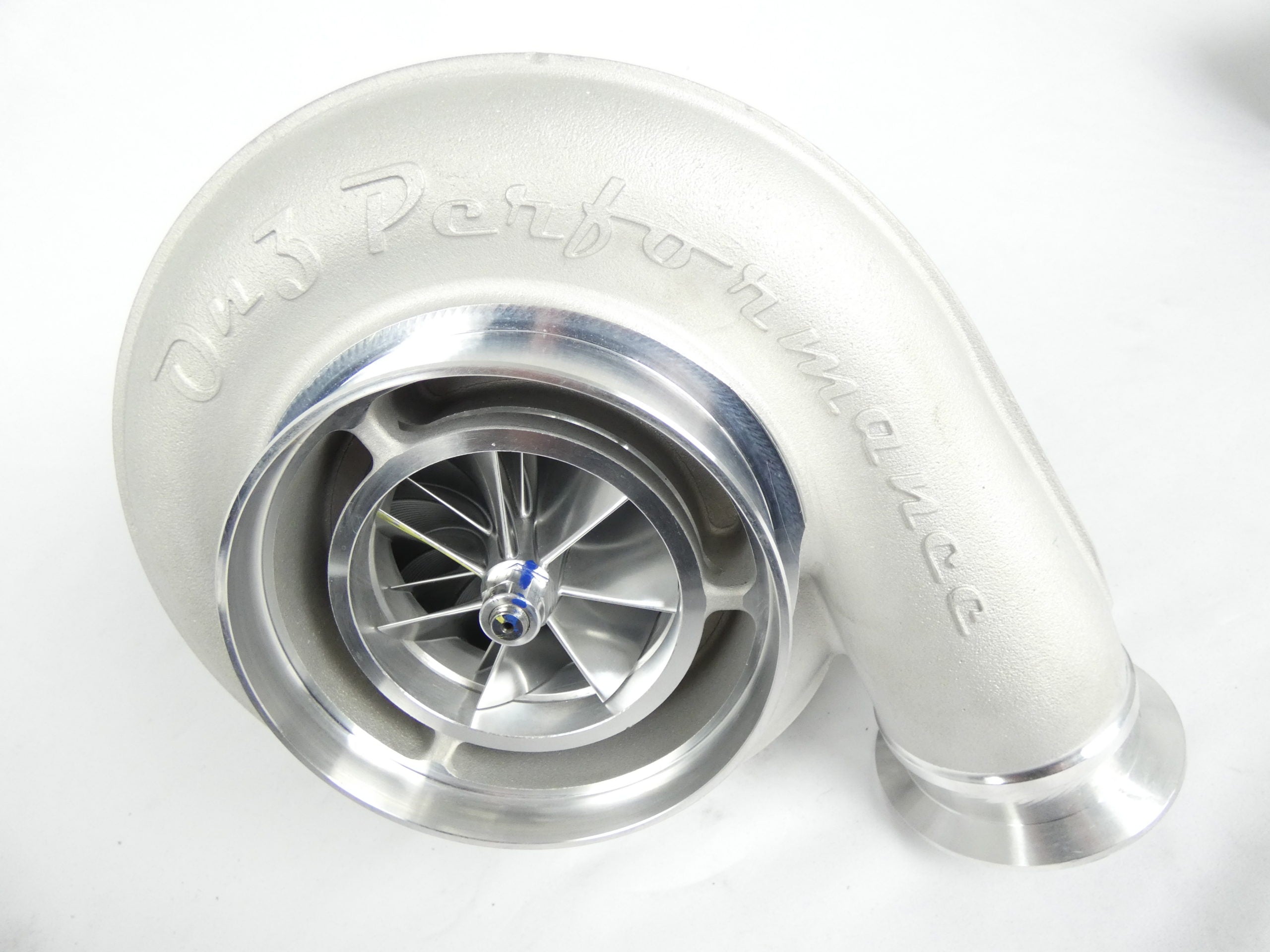 86mm CNC Billet Wheel Turbocharger T6 Pro-Mod V-band Exhaust Housing - SSTubes