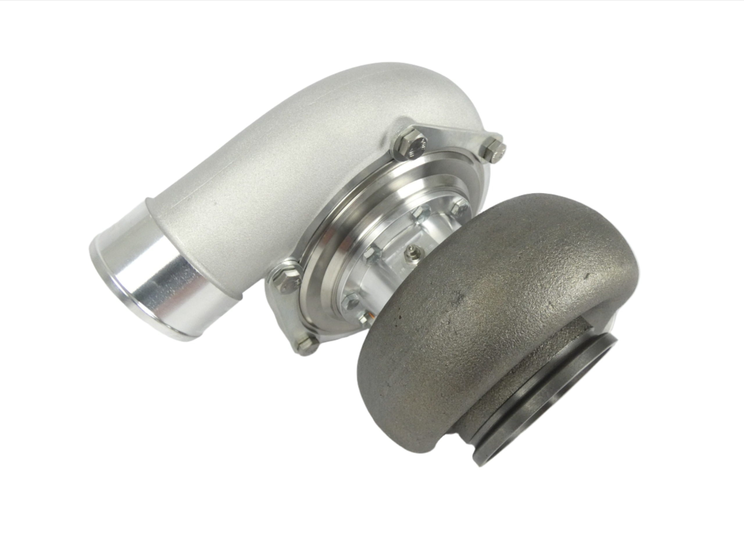 6763 GTXx35 *Oil-Less* T4 Turbocharger -Billet Wheel / Dual Ceramic Ball Bearing - SSTubes