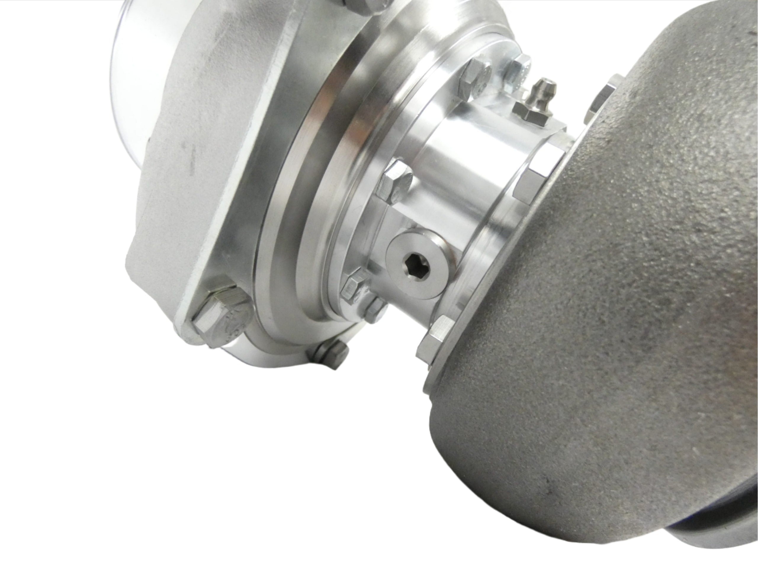 6763 GTXx35 *Oil-Less* T3 V-Band Turbocharger -Billet Wheel / Dual Ceramic Ball Bearing - SSTubes