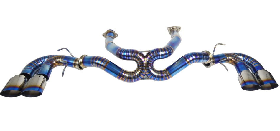 (2020-2023) Corvette C8 Titanium Catback Exhaust System - SSTubes