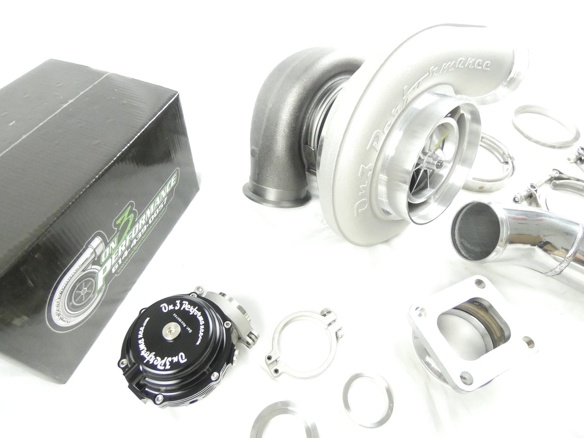 (1999-2006) Chevy & GMC  Silverado / Sierra 1500 / 2500 - T6 Single Turbo System **T6 Upgrade** - SSTubes