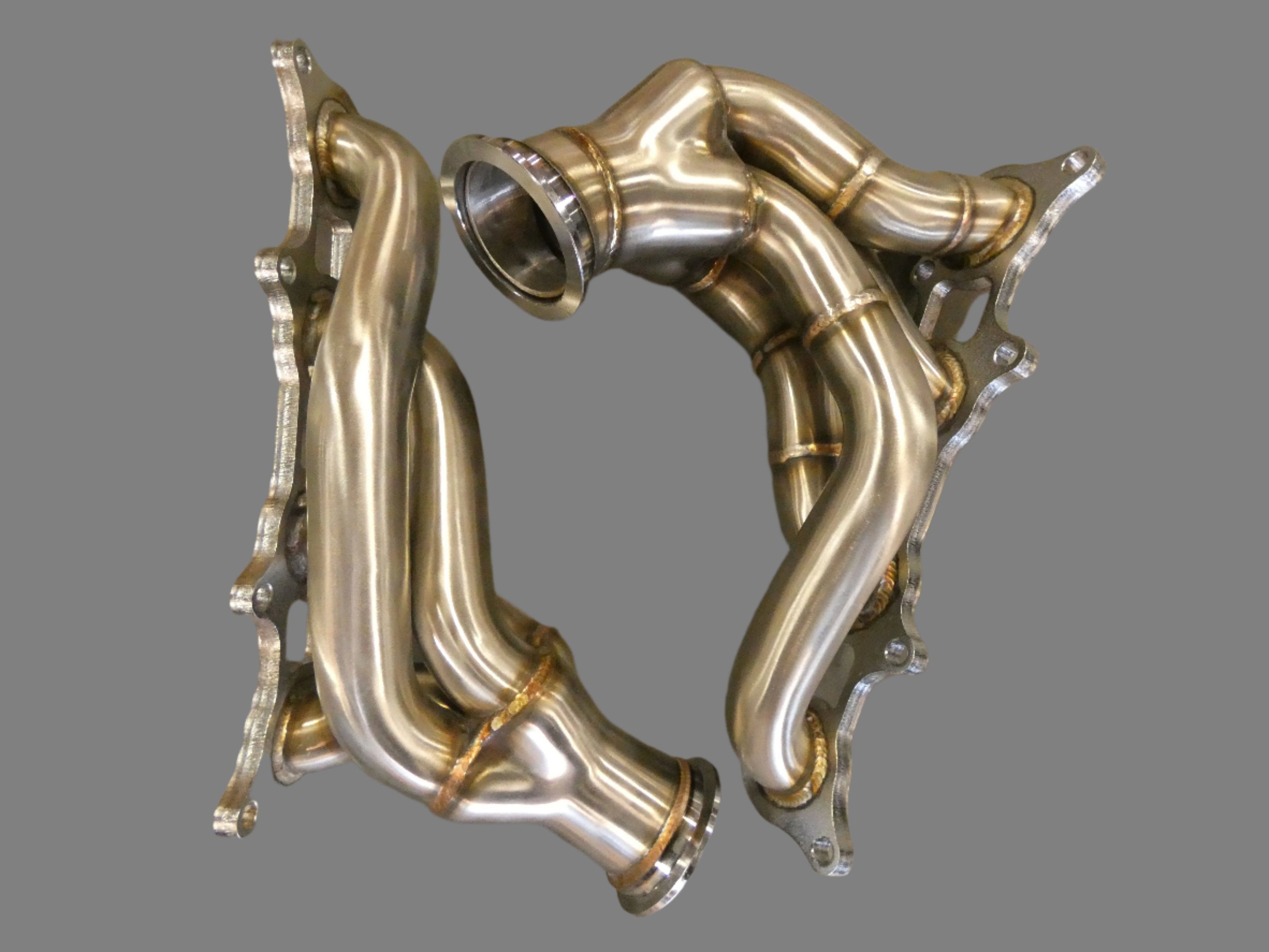 (1987-2004) Mustang Coyote Swap T4 Turbo System - HOTSIDE ONLY - SSTubes