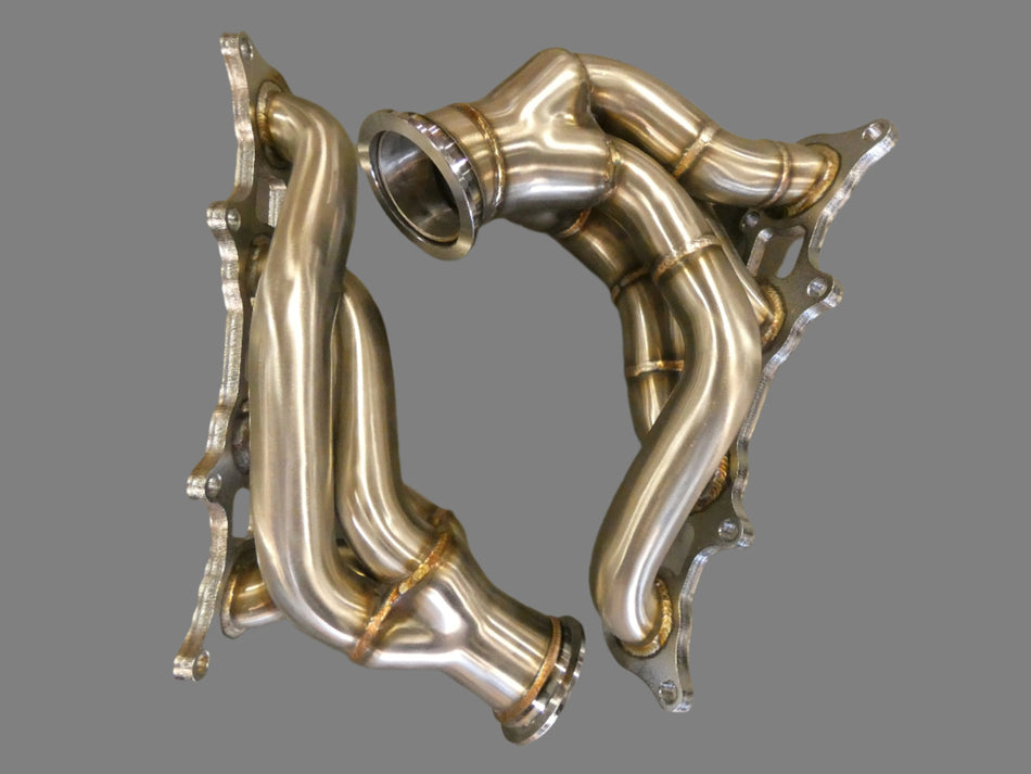 (1987-2004) Mustang Coyote Swap T4 Turbo System - HOTSIDE ONLY - SSTubes