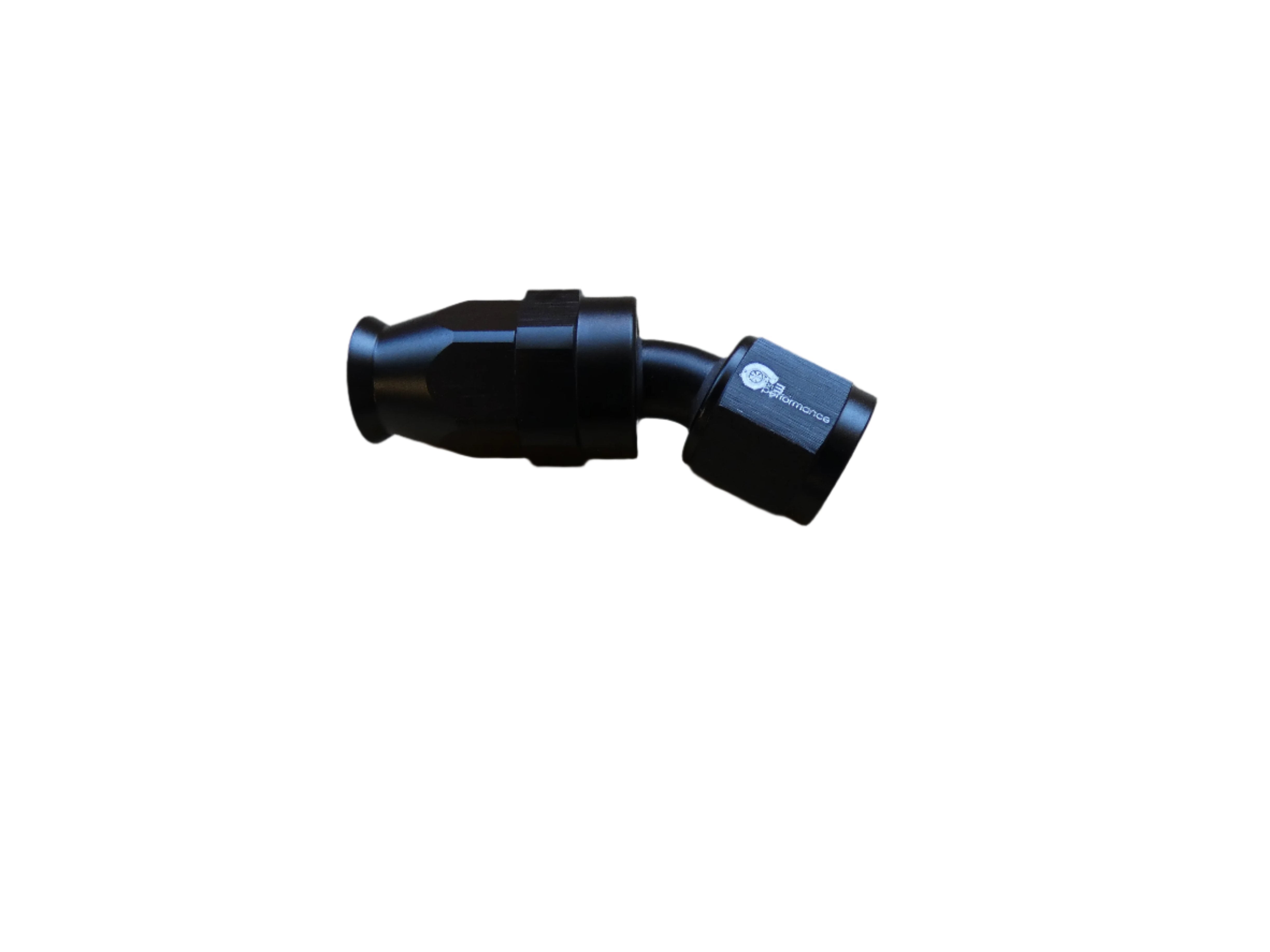 8an PTFE 30° Hose End- Black - SSTubes
