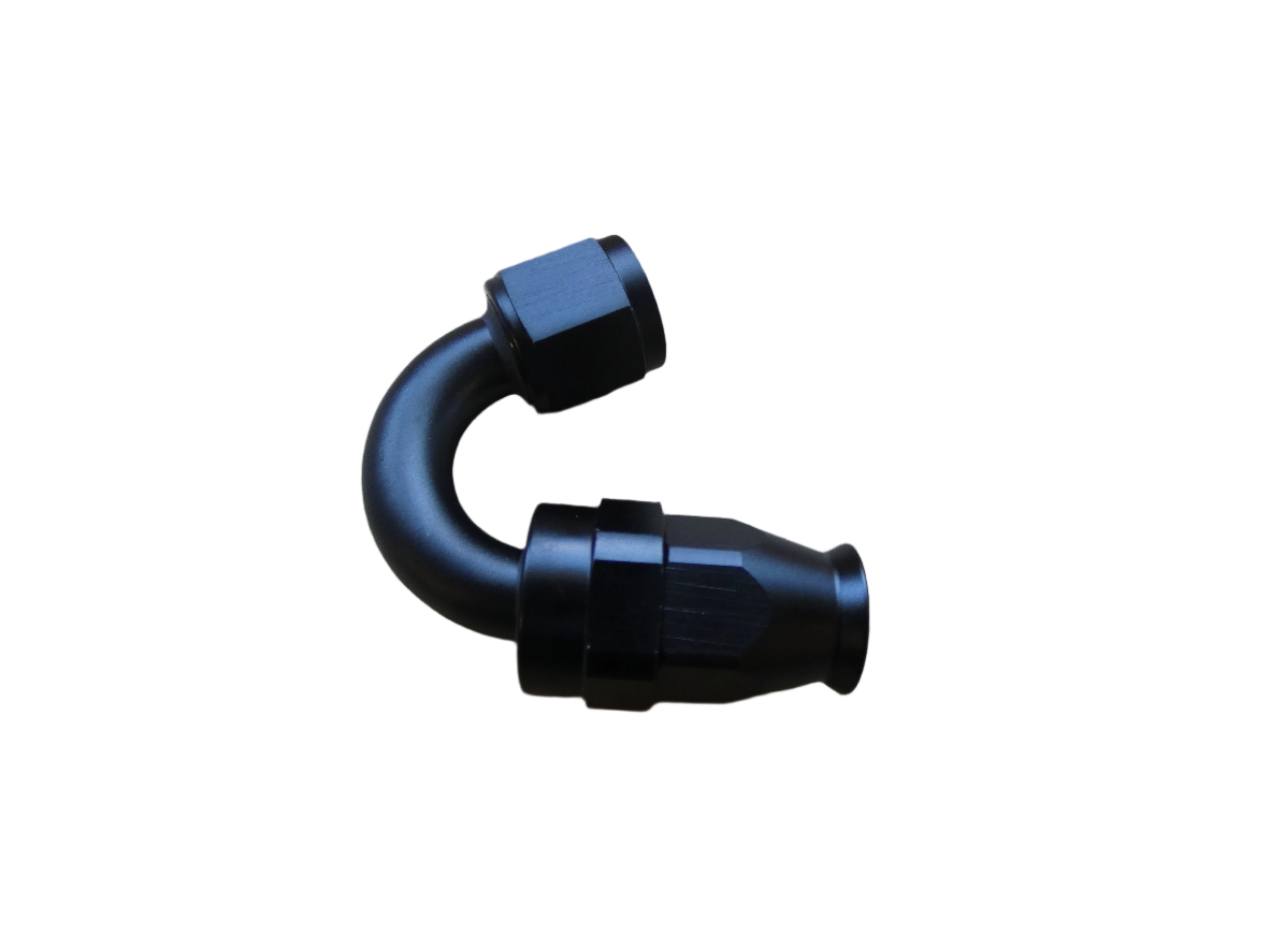 8an PTFE 150° Hose End- Black - SSTubes