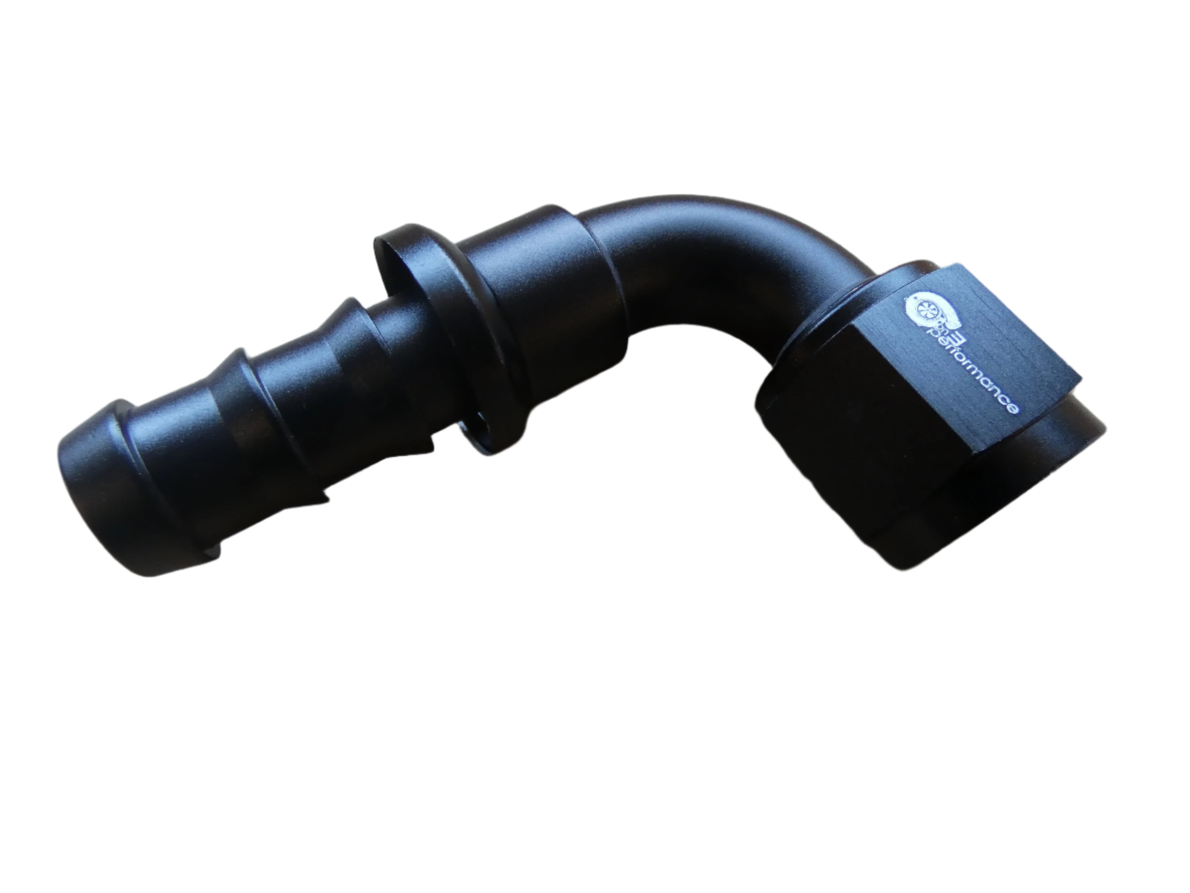 10an 90° Pushloc Hose End- Black - SSTubes