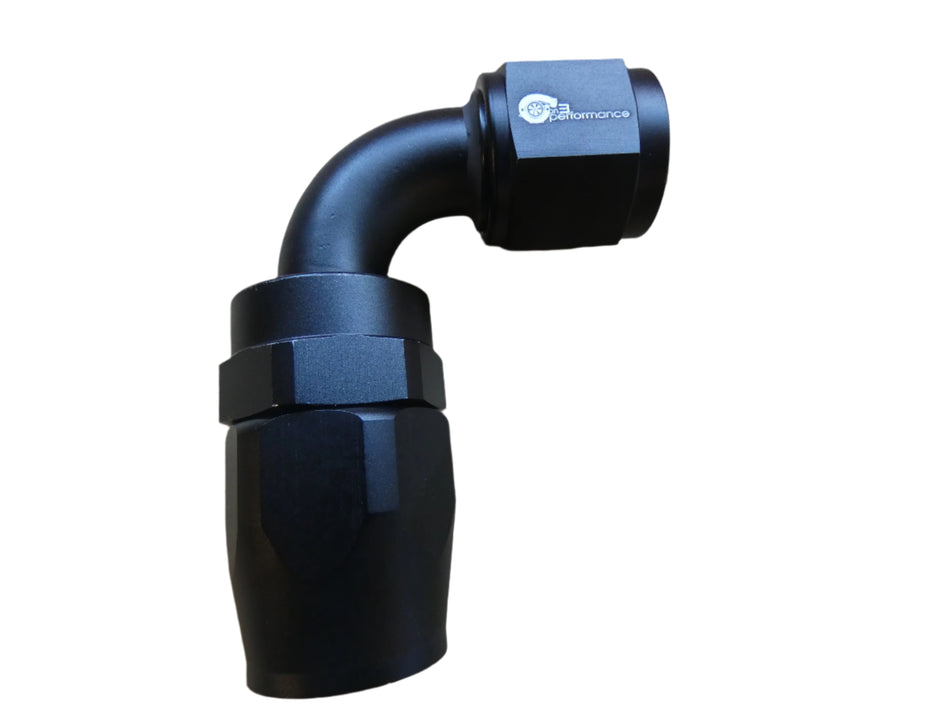 10an 90° Hose End- Black - SSTubes