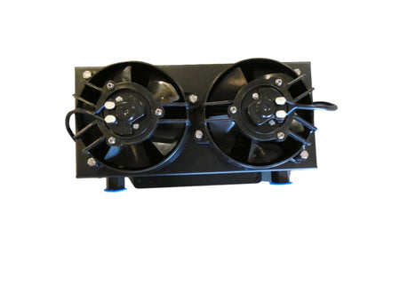On3 Performance- DR Series Transmission Cooler w/Dual fans - SSTubes