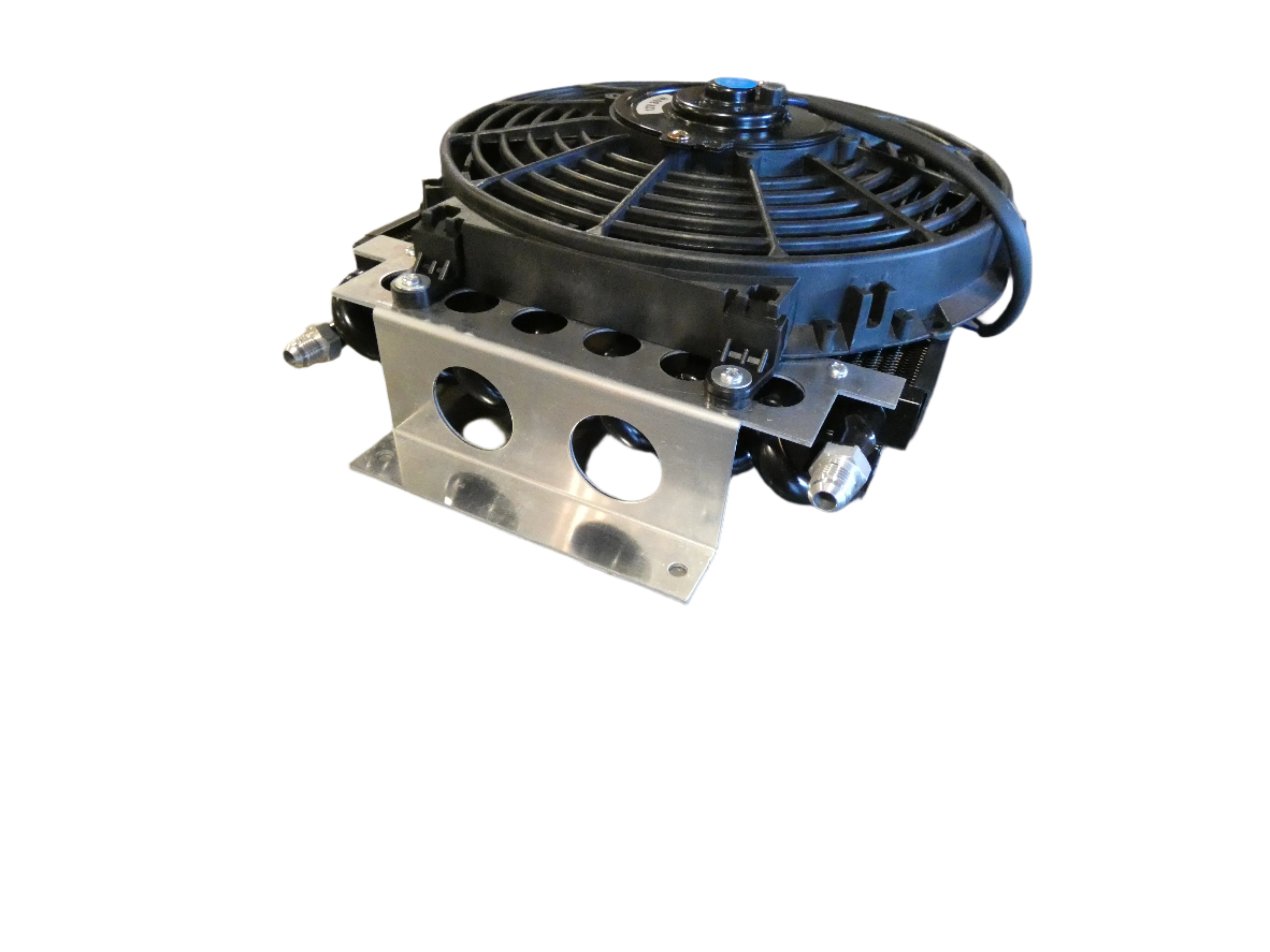 On3 Performance- CR Series Transmission Cooler w/Fan - SSTubes