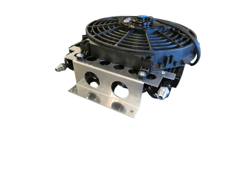 On3 Performance- CR Series Transmission Cooler w/Fan - SSTubes