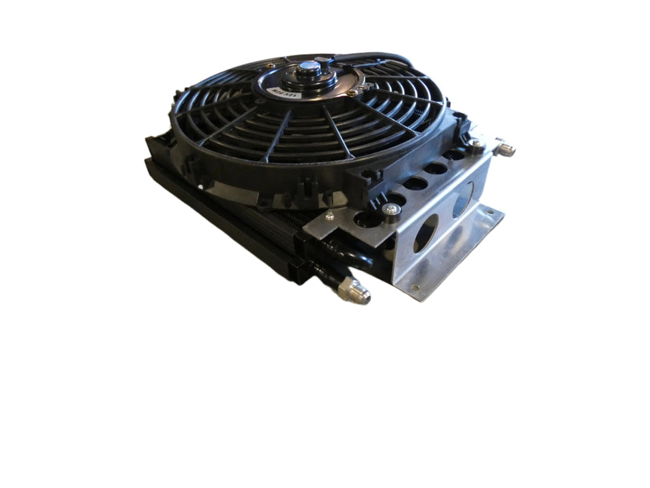 On3 Performance- CR Series Transmission Cooler w/Fan - SSTubes