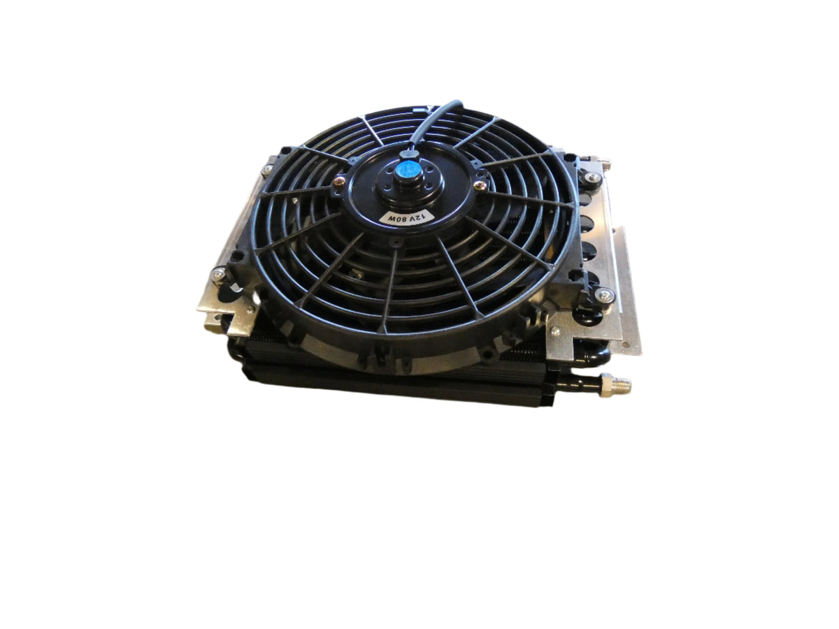 On3 Performance- CR Series Transmission Cooler w/Fan - SSTubes