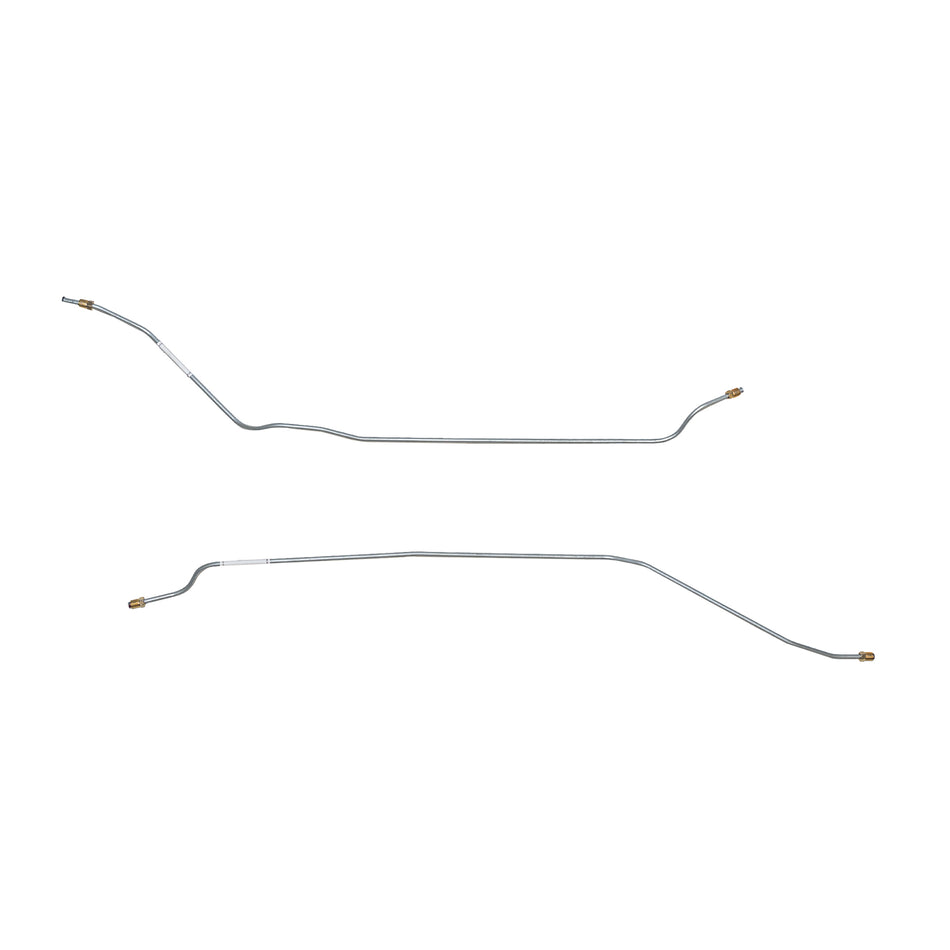 67 Pontiac; 2 Line Set; Rear Axle Brake Line; Stainless - SSTubes