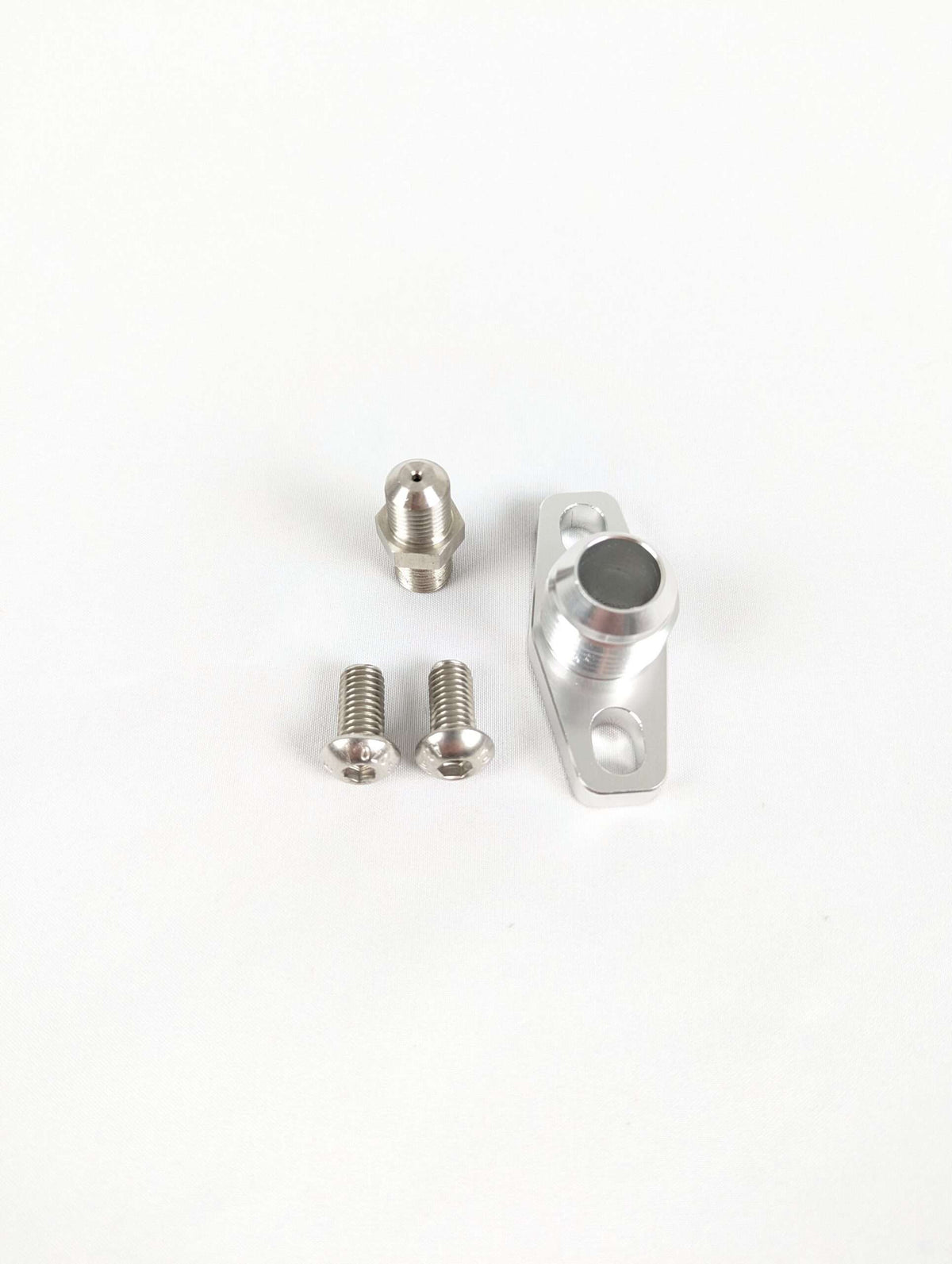 T3 GT Series Oil Feed / Drain Plate Kit 10an Outlet - SSTubes