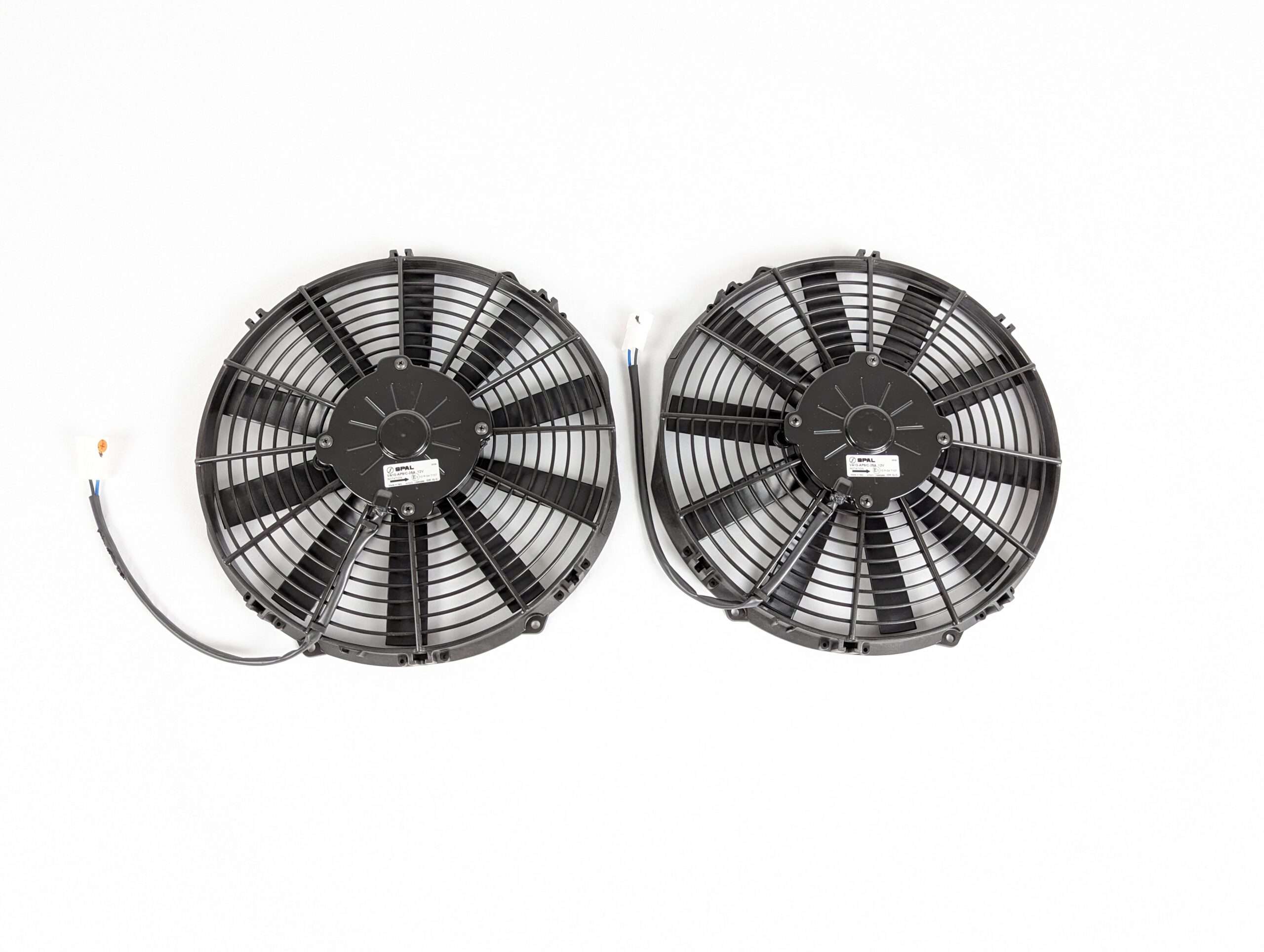(2011-2014) Mustang GT 5.0 Coyote Dual Aluminum Thin Profile Dual 12" Electric Fan Kit - SSTubes