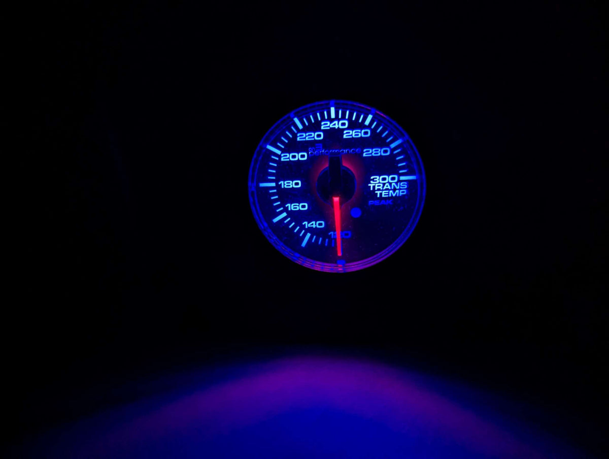 On 3 Performance Electronic Tranmission Temperature Gauge - SSTubes