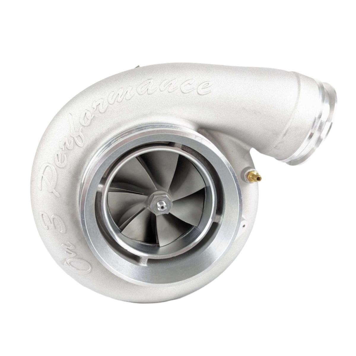 107mm Cast Aluminum Wheel Turbocharger T6 Stainless V-Band Exhaust Housing - SSTubes