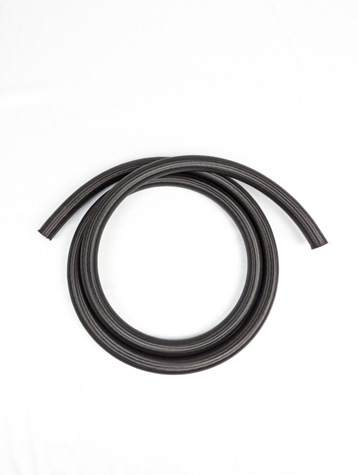 20an Black Braided Nylon Line w/ Steel Re-Enforcement - 8ft Sections - SSTubes