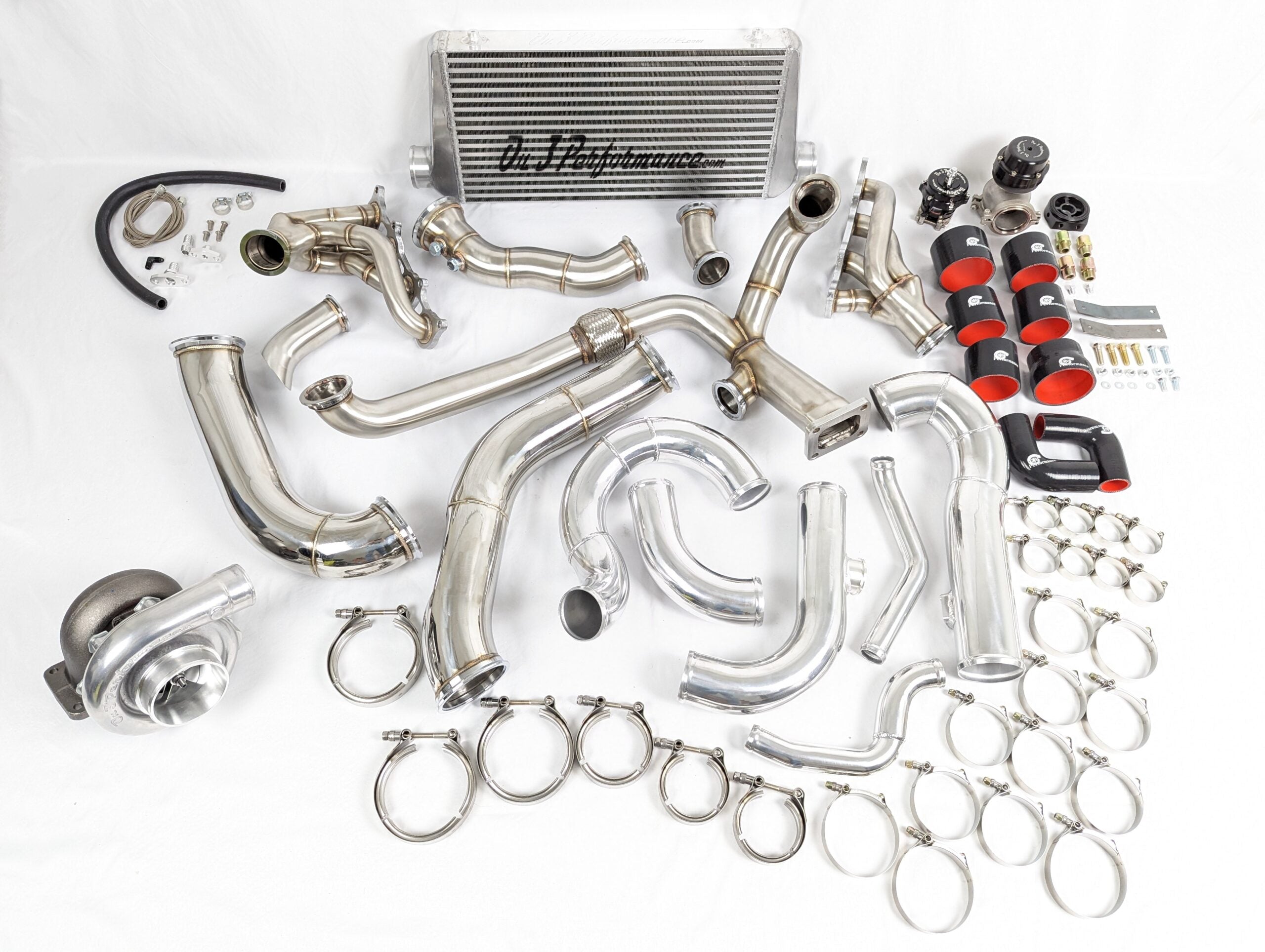 (1987-2004) Mustang Coyote Swap Complete Turbo System- T4 Version - SSTubes