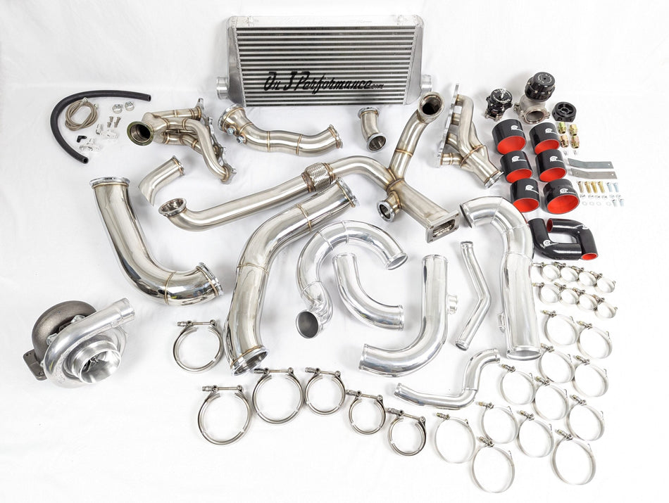(1987-2004) Mustang Coyote Swap Complete Turbo System- T4 Version - SSTubes